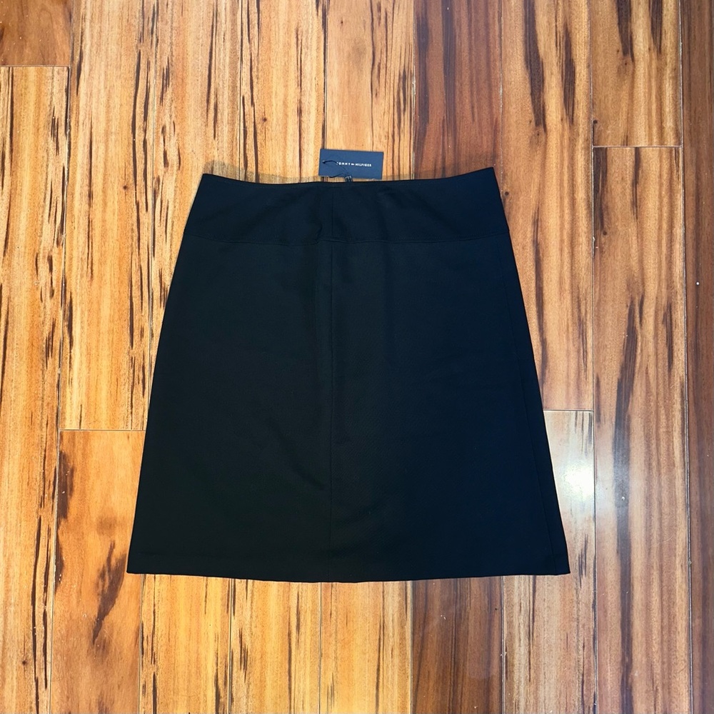 Tommy Hilfiger Black A-Line Skirt